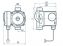 Циркуляционный насос Насосы+ BPS20-2G-130/B (4823072204147) 1