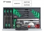 Тележка с инструментом 7 секций (305 ед.) TOPTUL Pro-Plus GCAJ305H 5