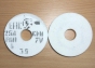 Круг шлифовальный (125х20х32) керамика ЗАК 25А ПП (25аПП125х20х32) 1