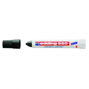 Маркер для грубых поверхностей 10 мм (черный) Edding Industry Painter 950 (e-950/01)