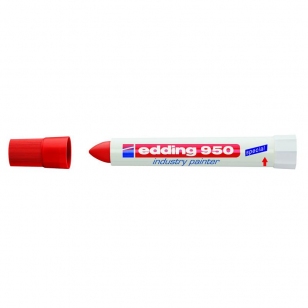 Маркер для грубых поверхностей 10 мм (красный) Edding Industry Painter 950 (e-950/02)