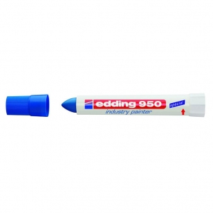 Маркер для грубых поверхностей 10 мм (синий) Edding Industry Painter 950 (e-950/03)
