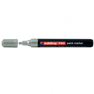 Маркер лаковый 2-3 мм (серебро) Edding Paint 790 (e-790/13)