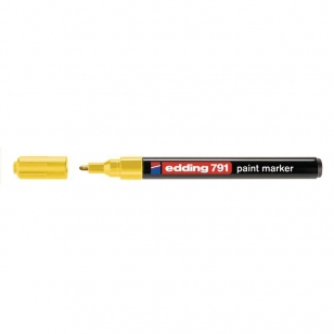 Маркер лаковый 1-2 мм (желтый) Edding Paint 791 (e-791/05)