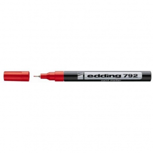 Маркер лаковый 0,8 мм (красный) Edding Paint 792 (e-792/02)