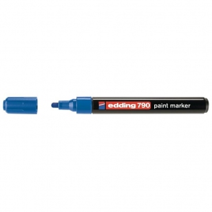 Маркер лаковый 2-3 мм (синий) Edding Paint 790 (e-790/03)