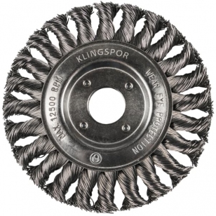 Стальная щетка круглая (178х22,23 мм) Klingspor BR 600 Z (358313)