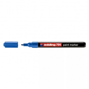 Маркер лаковый 1-2 мм (синий) Edding Paint 791 (e-791/03)