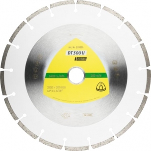 Алмазный отрезной круг (300х2,8х30) Klingspor DT 300 U Extra (325351)