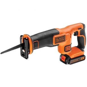 Пила сабельная аккумуляторная BLACK+DECKER BDCR18