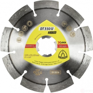 Алмазный отрезной круг (125х2,4х22,23) Klingspor DT 350 U Extra (336215)