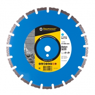 Круг алмазный 1A1RSS/C1-H (350x3,5/2,5x10x25,4-21 F4) Baumesser Beton PRO (94120008024)