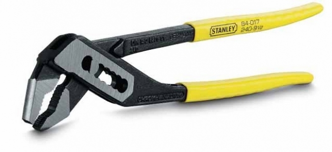 Пассатижи сантехнические регулируемые STANLEY DIN5231