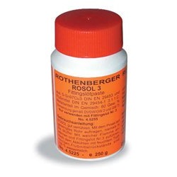 Пастообразный флюс ROTHENBERGER ROSOL 3, пластик.банка,  250 г