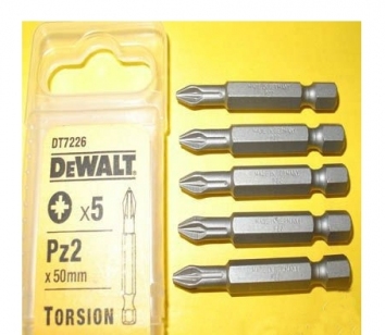 Набор торсионных бит DeWalt DT7227 (5 шт)