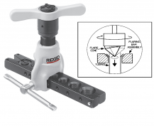 Развальцовка с трещоточным механизмом RIDGID 458R