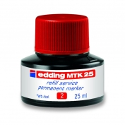Чернила для заправки маркеров (красные) Edding Permanent MTK 25 (e-mtk25/02)