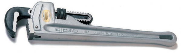 Ключ трубный прямой алюминиевый RIDGID №14 для труб до 2