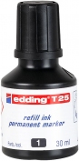 Чернила для заправки маркеров (черные) Edding Permanent T 25 (e-t25/01)