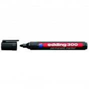 Маркер перманентный 1,5-3 мм (черный) Edding Permanent 300 (e-300/01)