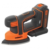 Шлифмашина вибрационная аккумуляторная BLACK+DECKER BDCDS18