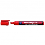 Маркер перманентный 1-5 мм (красный) Edding Permanent 330 (e-330/02)