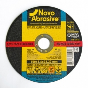 Круг отрезной по металлу 14A (150x1,6x22,23) NovoAbrasive PROFI (WM15016)