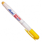 Быстросохнущий твердый маркер 6 мм (желтый) Markal Quik Stik Mini (61127)