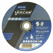 Отрезной круг (180х1,6х22,23) Norton Vulcan A46S-BF41 (66252925435)