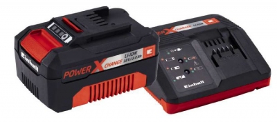 Энергоблок+Зарядное устройство Einhell 18V 3,0Ач Starter-Kit Power-X-Change (4512041)