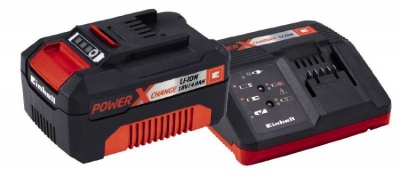 Энергоблок+Зарядное устройство Einhell 18V 4,0Ач Starter-Kit Power-X-Change (4512042)