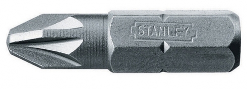 Вставка STANLEY с шестигранным хвостовиком 1/4 под шлиц Pz1, L=25мм