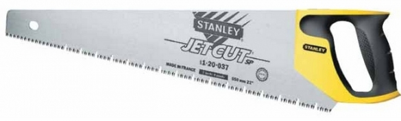 Ножовка STANLEY Jet-Cut по гипсокартону, 7 зубьев на дюйм, длина 550мм