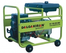 Бензиновый генератор DALGAKIRAN DJ 150 BS-TE трехфазный с электростартом