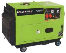 Дизельный генератор DALGAKIRAN DJ 4000 DG-ECS с электростартом в шумопоглощающем кожухе (автозапуск)