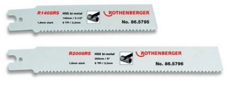 Биметаллическое пильное полотно ROTHENBERGER с 8% кобальта, U-зажим, для всех типов пил, для ПВХ до 2,1 шт.