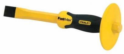 Зубило для половой доски STANLEY FatMax™, плоское, 75х275мм, с защитной надставкой.