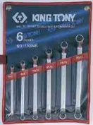 Набор ключей накидные 6шт. (6-17 мм) KING TONY (1706MR)