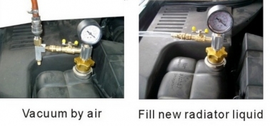 Набор для вакуумной откачки и замены жидкости в системе охлаждения JTC 1536