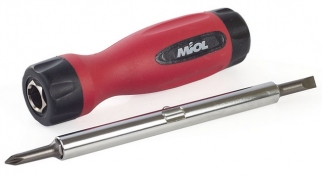 Отвертка MIOL 65-040 универсальная 4 в 1