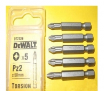 Набор торсионных бит DeWalt DT7227 (5 шт)