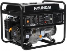 Бензиновый генератор HYUNDAI HHY 5000F + электронный счетчик моточасов