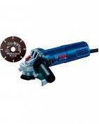 Угловая шлифмашина Bosch GWS 9-125 S Professional, с кругом Multi Wheel HM 125×1 мм