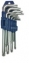 Набор ключей TORX с отверстием Г-образных СТАНДАРТ, 9ед. TKS0901